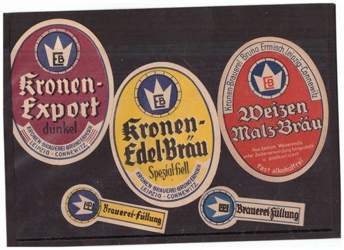 Lot bieretiketten der - lot,