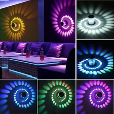 3W LED Wandleuchte RGB Dimmbar