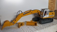 Leimbach / Stahl Ketten Hydraulik Bagger Liebherr 922  wie neu RC 1:16
