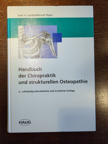 Handbuch der chiropraktik und - der,