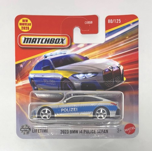 Matchbox 2023 bmw polizei - bmw,