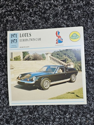 Lotus europa twin cam - lotus,