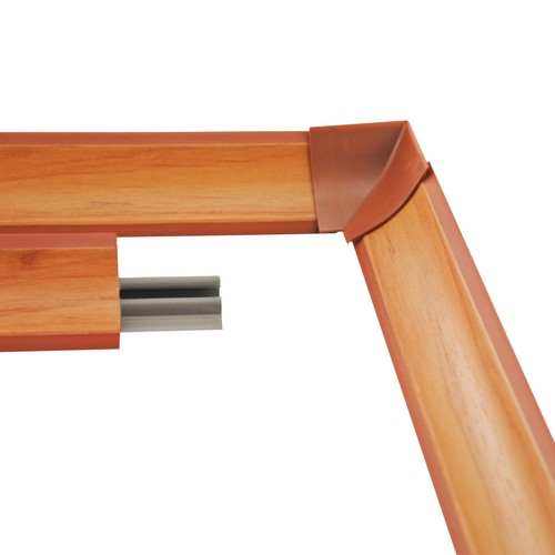 Winkelleiste erle pvc - erle,
