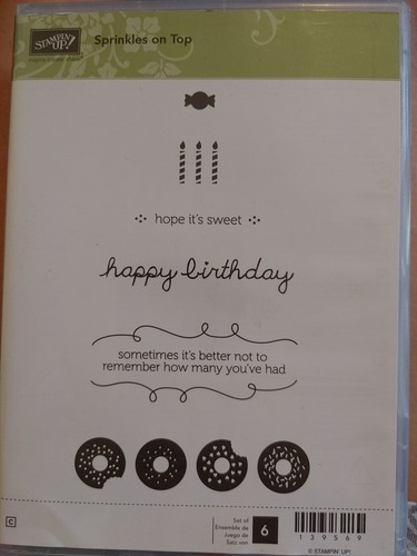 Stampin stempelset - up,