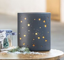 Gilde Porzellan Lampe Ellipse