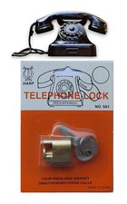 Vintage-Tel-Schloss Mess. alte Wählscheibentelefone-Schlösser-Sicherheitsschloss