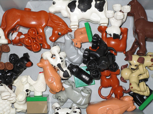 Lego duplo tiere haus - lego,