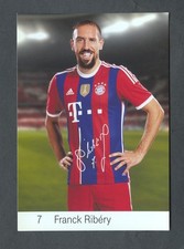 Autogrammkarte Franck Ribery