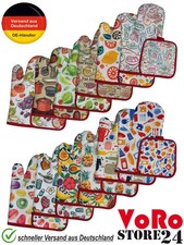 Ofenhandschuh & Topflappen Set