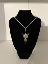 Elbenstern Anhänger Silber – Herr der Ringe Kette Arwen Elbenschmuck Fantasy