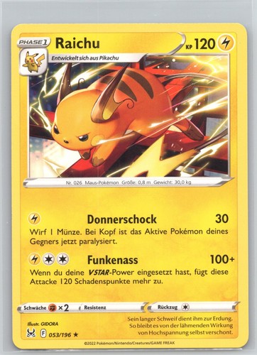 Pokemon raichu 053 - |,