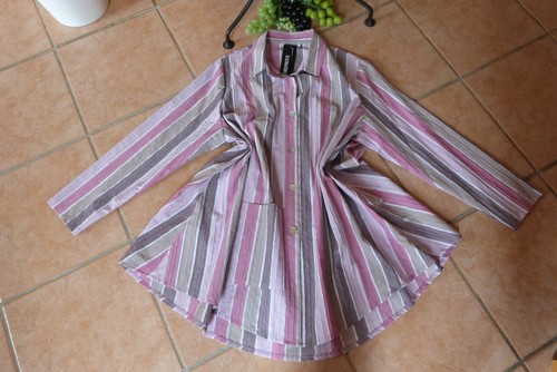 Stretch bluse - stretch,
