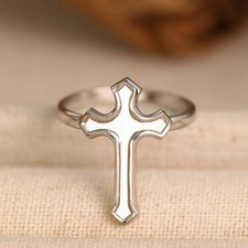 Silber stahl offen - offen, kreuz