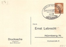 834755) DR Privat Ganzsache