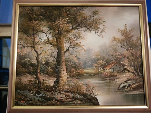 Altes ölgemälde deko - Ölgemälde,
