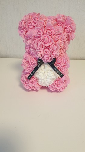 Rosen teddybär geschrenk pink - rosen,