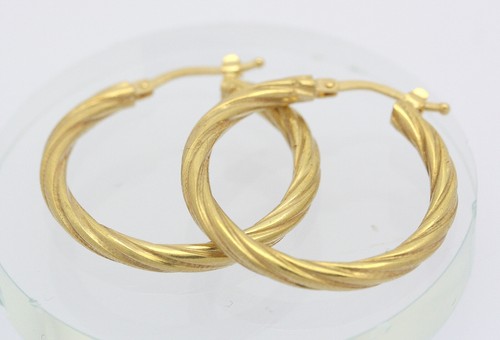 Creolen 18 kt 18k - ♦♦, in