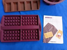 Tupperware 3 tlg Silikon Backformen Set - für süße und herzhafte Köstlichkeiten