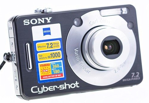 Sony dsc w70 black - /,