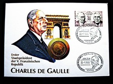 Numisbrief  Frankreich  1