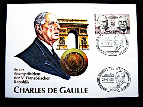 Numisbrief frankreich 1 - frankreich,