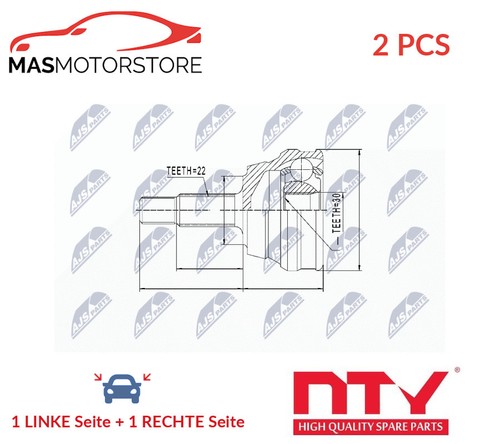 Gelenk antriebswelle paar nty - antriebswelle,