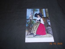 sehr schöne Prägekarte Frau Elsass Trachten 1910 Zabern Saverne