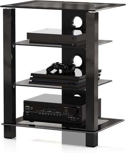 Fitueyes hifi rack - hifi, glas