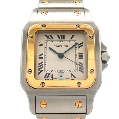 Cartier santos galbee stahl - cartier,