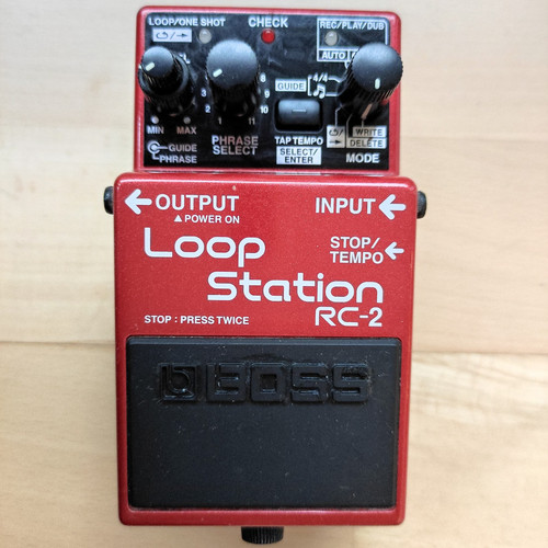 Boss loop station - boss, top