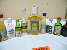 4103.     20 Stück Miniatur Schnaps Spirituosen Sammler Schnapsflaschen
