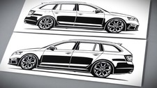 Skoda octavia aufkleber - octavia,