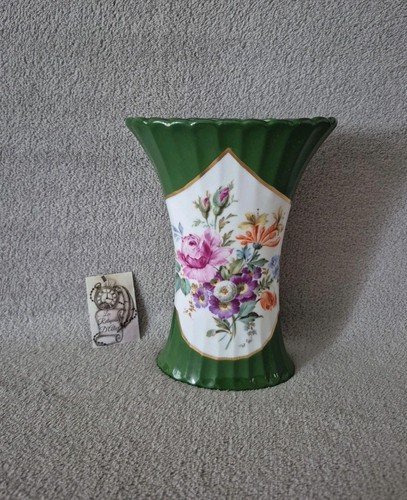 Porzellan vase blumendekor - porzellan,