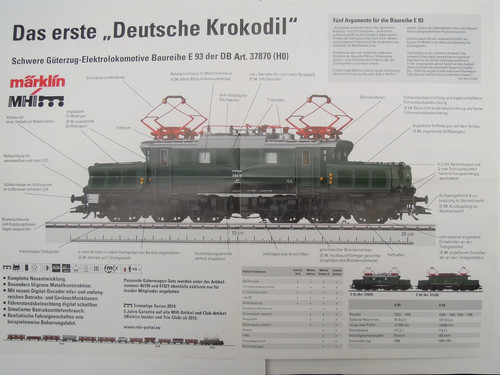 Märklin poster faltposter - , poster-faltposter