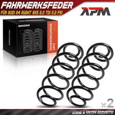 2x Federn Fahrwerksfeder