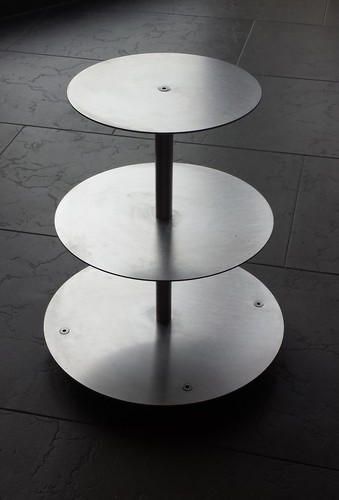 Aluminium tortenständer - aluminium,