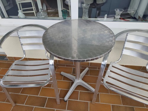 Bistrostühle alu mit - bistrostühle,