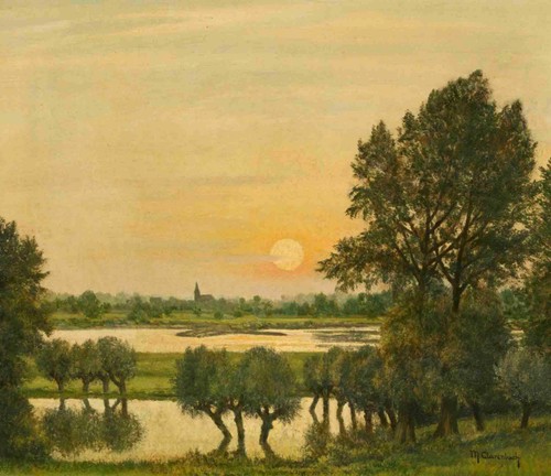 Max clarenbach abendstimmung - max,
