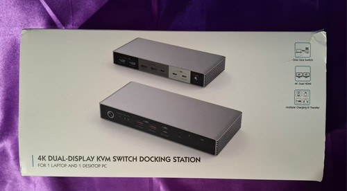 Kvm switch docking station - switch,
