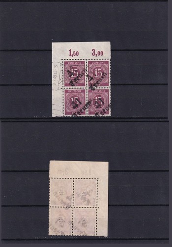 Sbz handstempel bezirk i h - sbz,