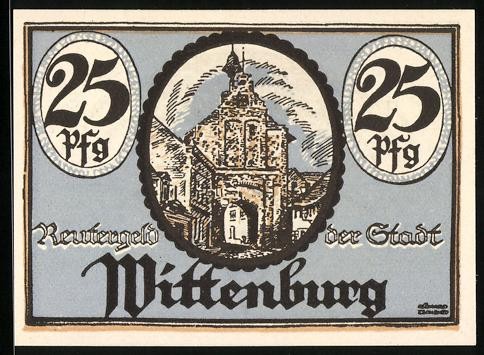Notgeld wittenburg 1922 25 - notgeld,