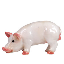Schwein Keramik Metzgerei