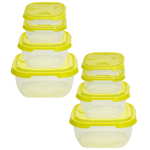4er packung frischhaltedose - packung,