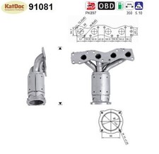 ✅ Katalysator für Fiat