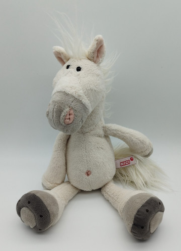 Stofftier pferd schimmel - stofftier,