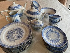kaffeeservice porzellan blau
