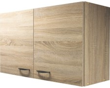 Flex Well Hängeschrank Oslo BxTxH 100 x 32 x 55 cm sonoma eiche matt zerlegt Ans