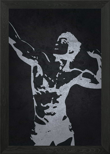 Zyzz kultiges gerahmtes