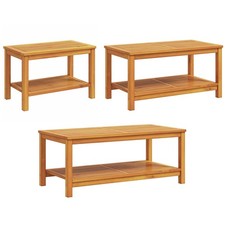 Gartentisch mit Ablage