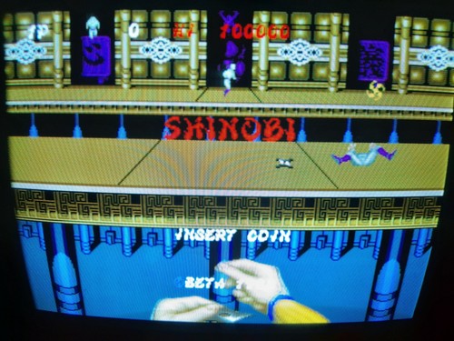 Shinobi jamma arcade pcb - shinobi,